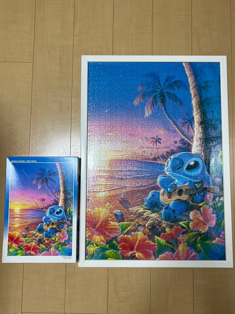 【最終値下】ディズニーパズル　トワイライトメロディー　スティッチ　1000ピース