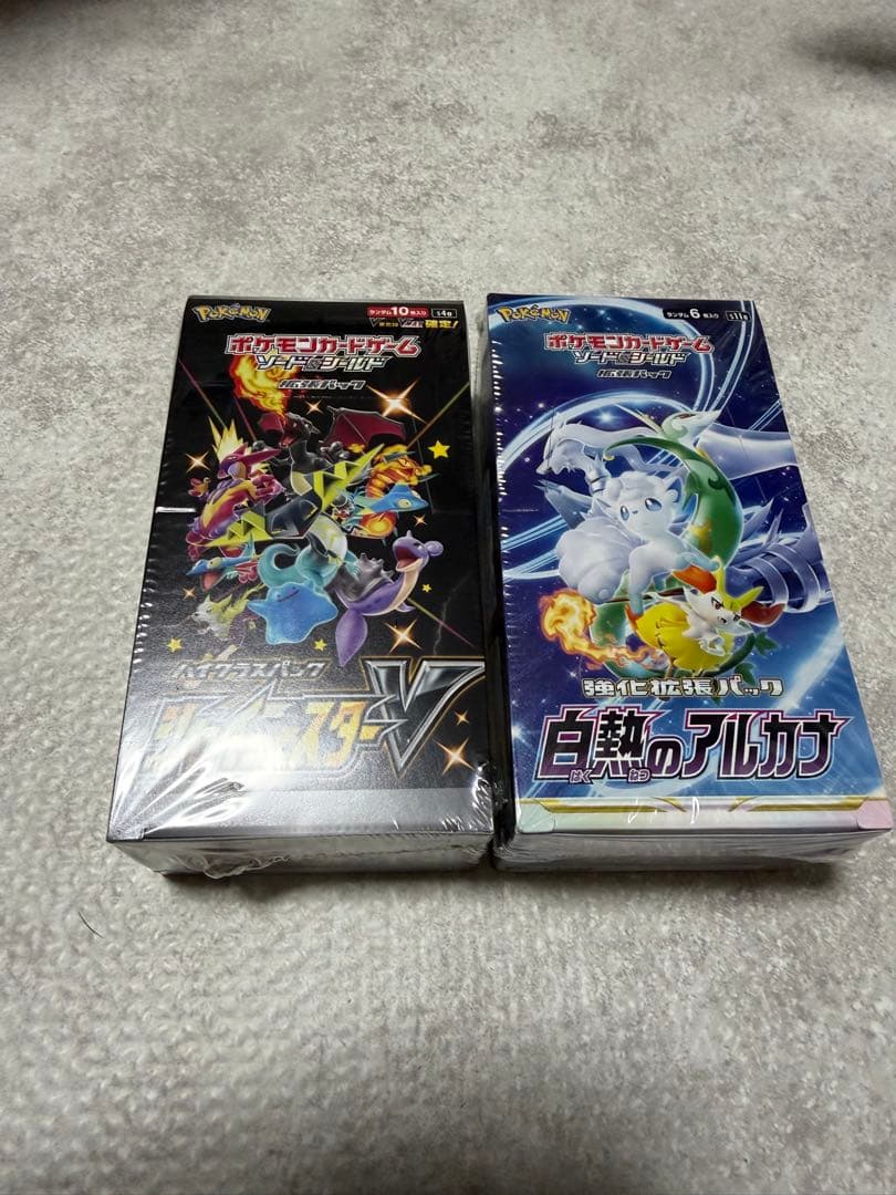 h*a様 ポケモンカードBOXシュリンク付き　シャイニースターＶ.白熱のアルカナ