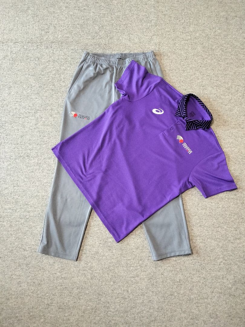 世界陸上 WORLD ATHLETICS 東京2025 パンツ & ポロシャツ