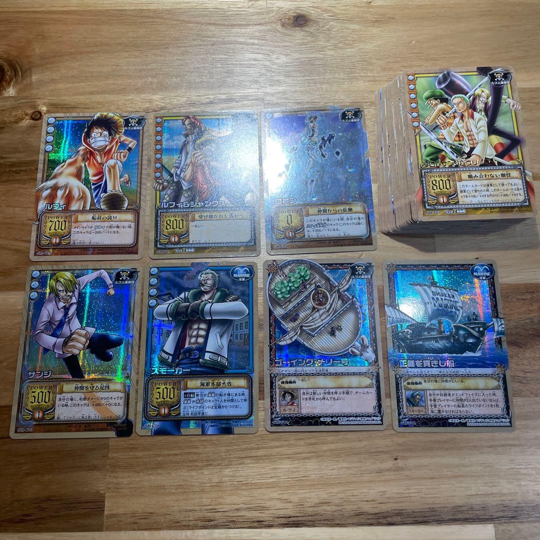 ワンピースカードダス　　SH 英雄たちの船影 ６１枚セット