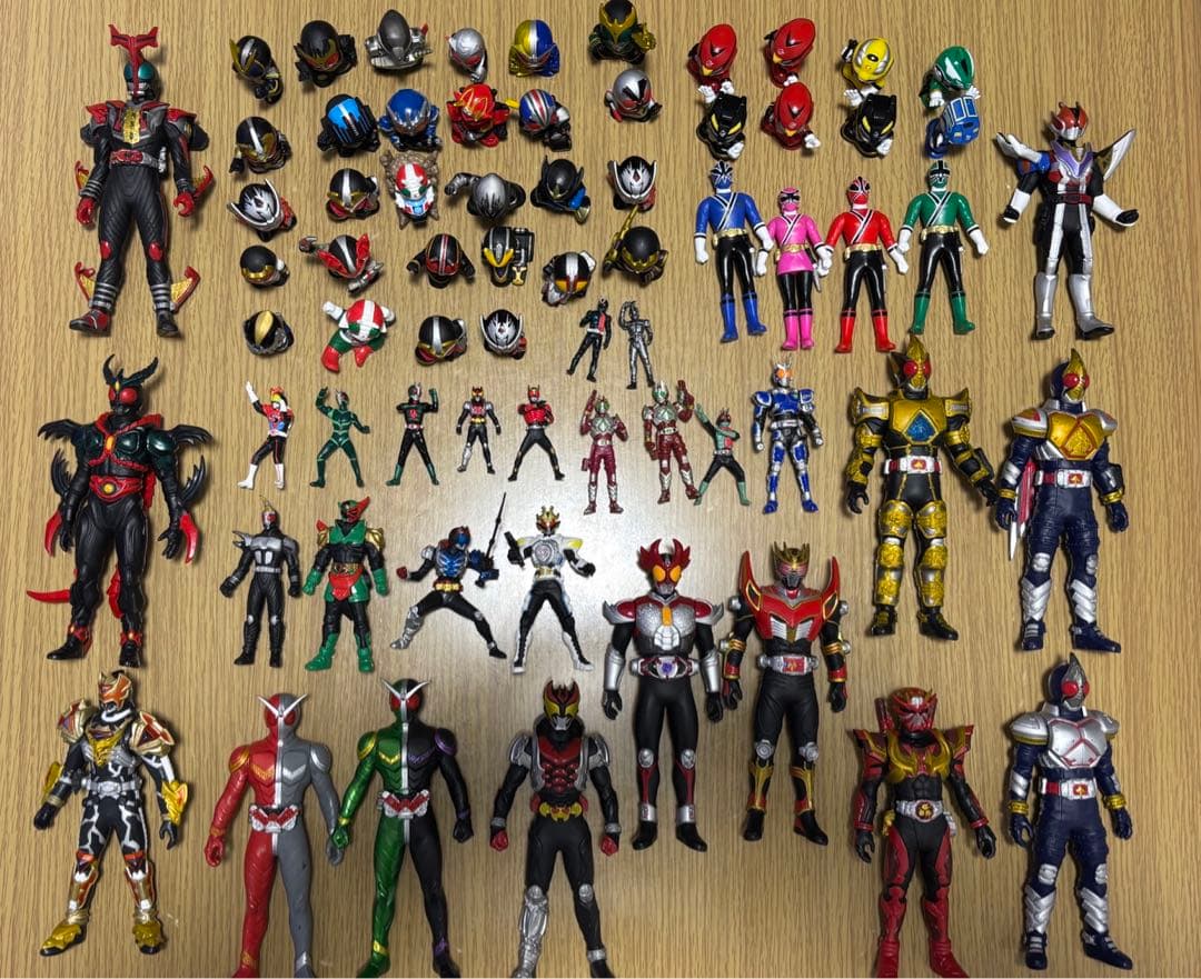 【限定値下げ】仮面ライダー 特撮 戦隊モノ フィギュア 指人形 まとめ売り
