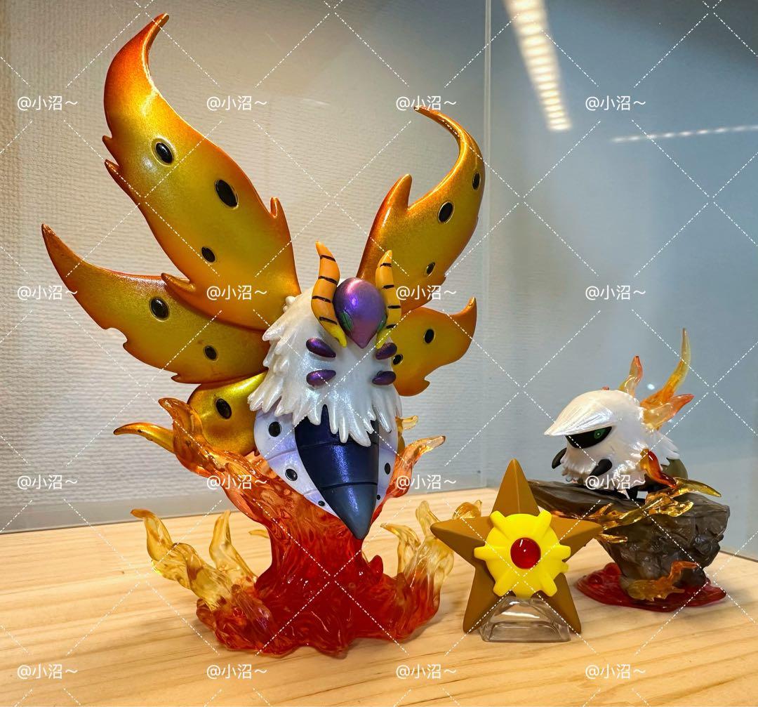 ポケモンスケールワールド　 色違いメラルバ　ウルガモス　1/20サイズ　PVC製