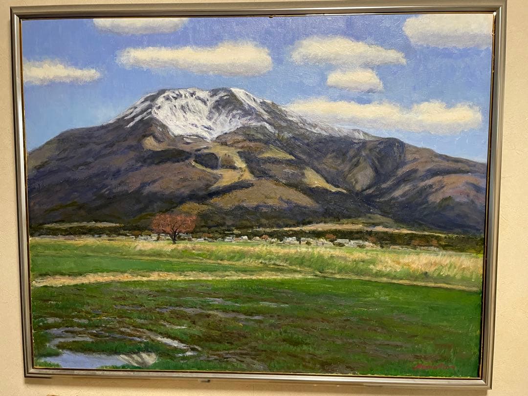 伊吹山　油彩画 F50 あゆぬ2号 | 「n度目のアポカリプスⅢ」. F50. 油彩