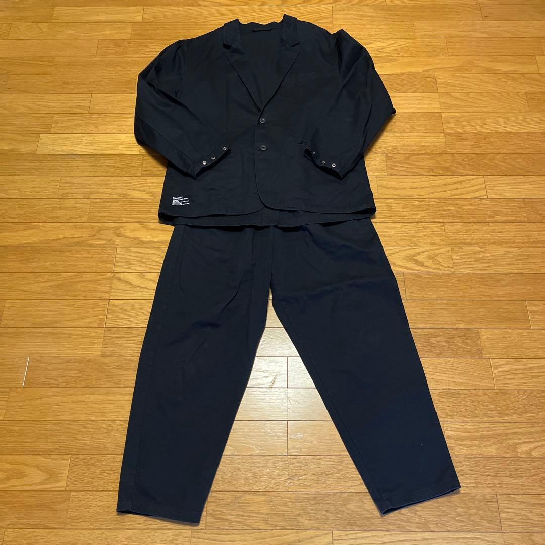 フレッシュサービス　コーポレートチノ　セットアップ　ネイビー