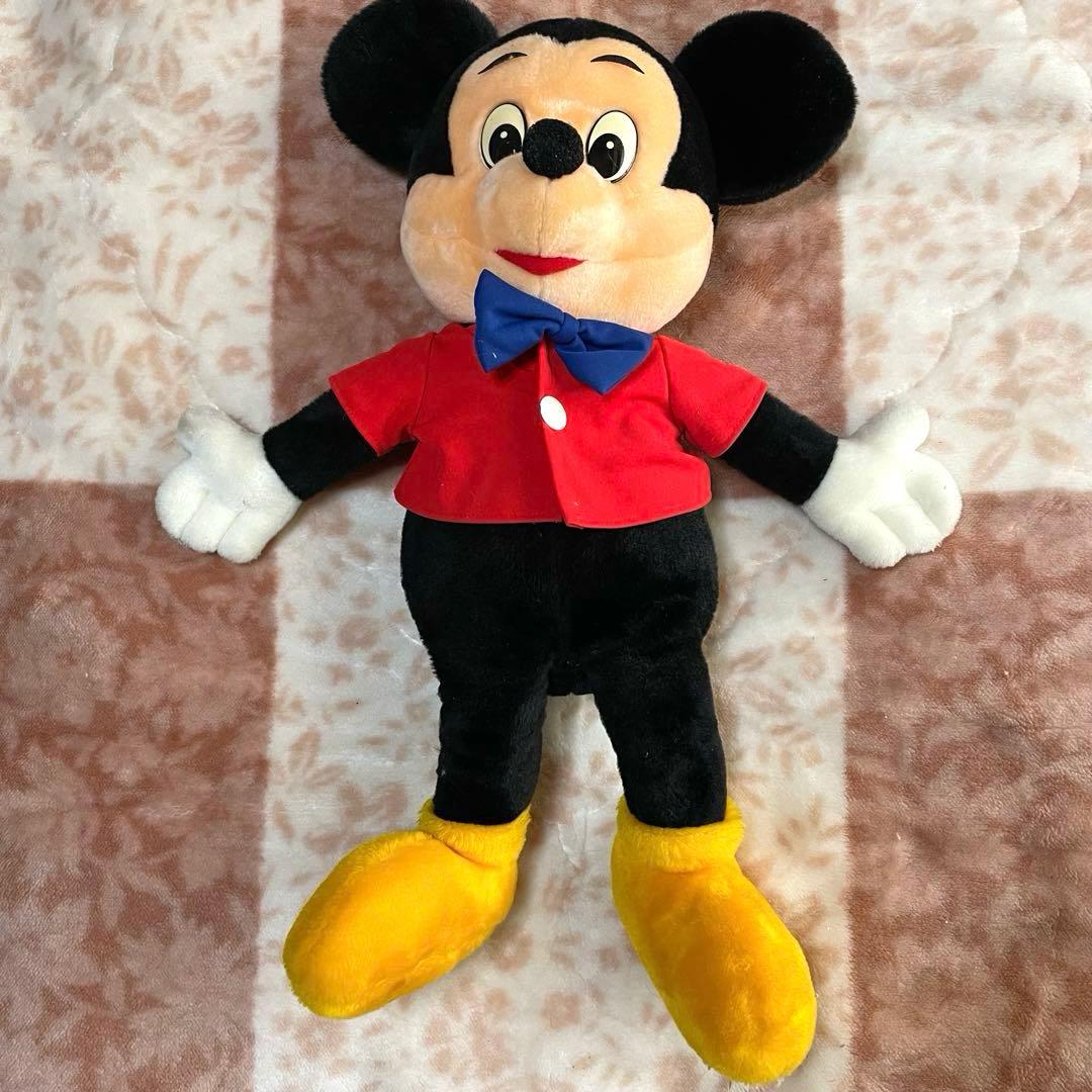 ミッキーマウス ぬいぐるみ 特大サイズ約80cm 楽天市場】ミッキー 80cm ぬいぐるみ{ 玩具 おもちゃ ぬいぐるみ