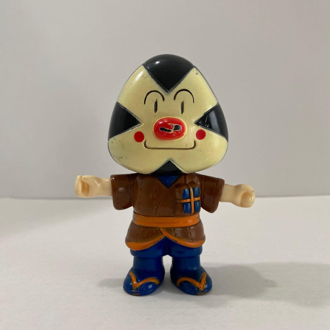 激レア】 1989年 おむすびマン レトロ ソフビ 36年前 アンパンマン