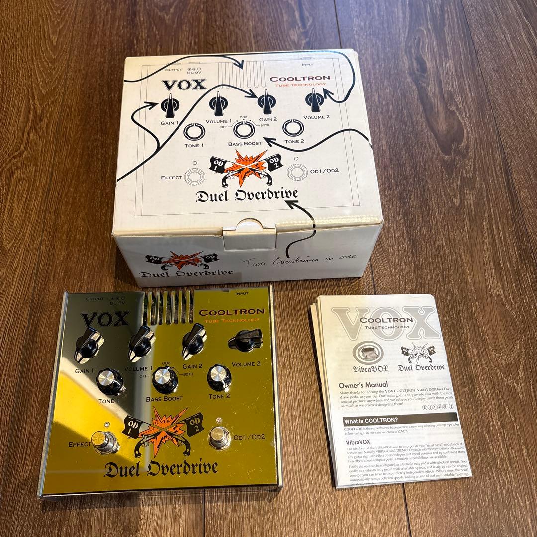 VOX cooltron Duel Overdrive エフェクター Amazon | VOX エフェクター (Dual Overdrive) CT-07DO