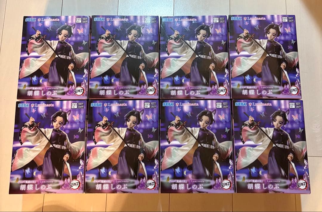 鬼滅の刃　Luminasta 胡蝶しのぶ　フィギュア 8点セット