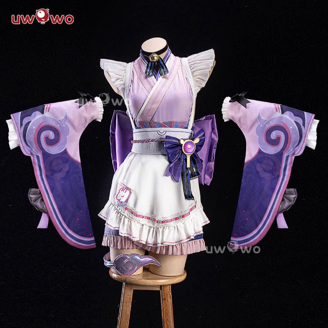 uwowo製　夢見月瑞希 Mサイズ　小物付き Amazon.co.jp: 原神 夢見月瑞希 コスプレ衣装 秋沙銭湯の心理療法士