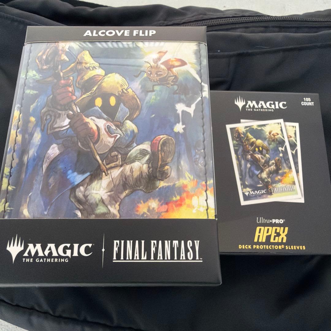 mtg ff ultraPro 迷える黒魔道士、ビビ スリーブ　デッキケース
