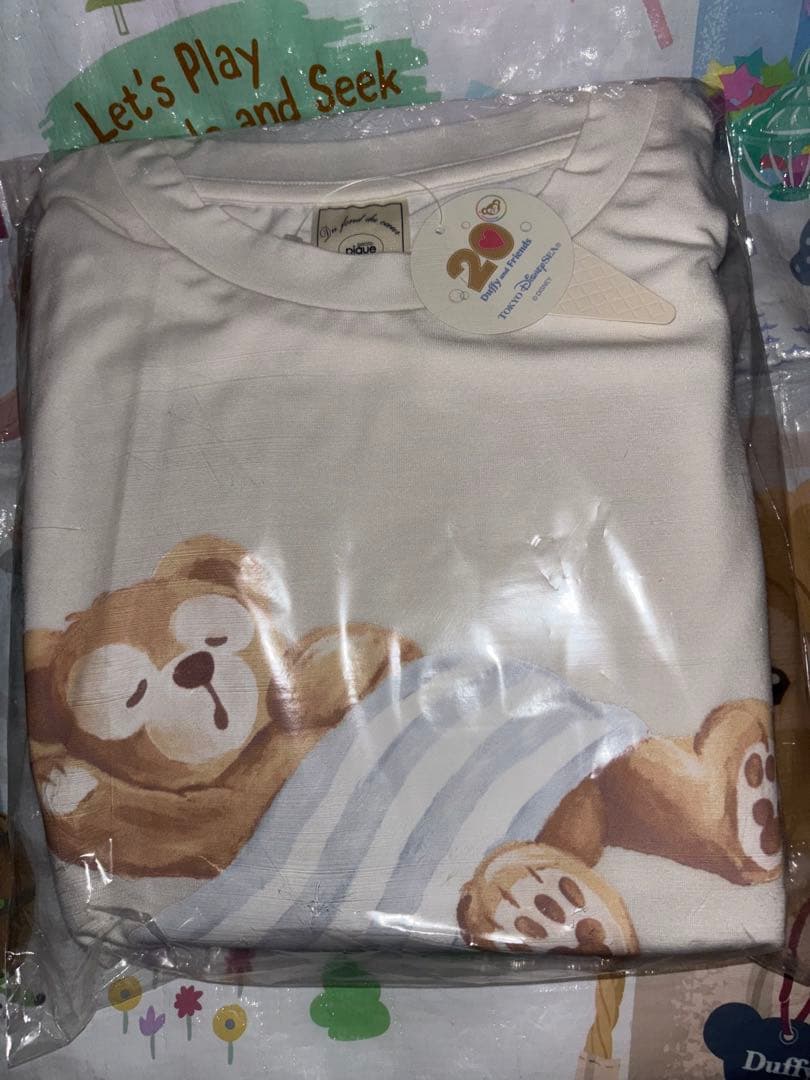 【ルームウェア】 ディズニー ジェラートピケ ダッフィー 20周年 長袖