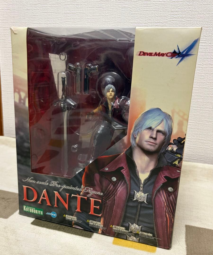 Devil May Cry 4　ダンテフィギュア(Dante) コトブキヤ KOTOBUKIYA Devil May Cry 4 DANTE ArtFX Statue Figure (NEW) | eBay