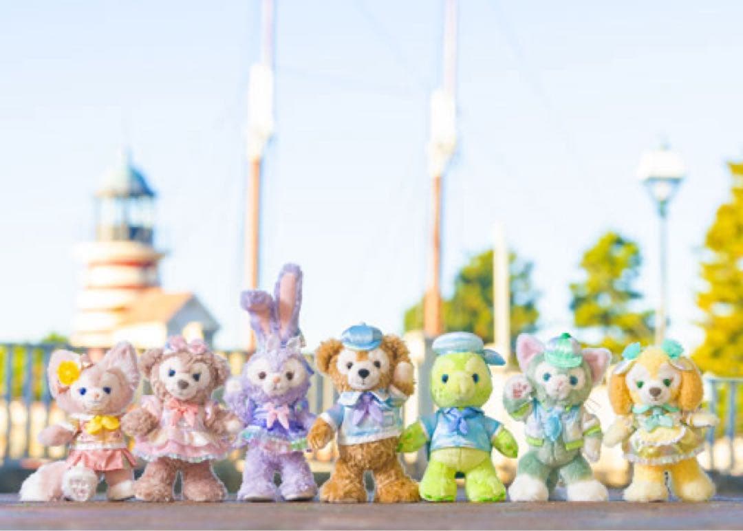 ち*い様 ジェラトーニ　カラフルハピネス　20周年　ポージープラッシー　ダッフィ