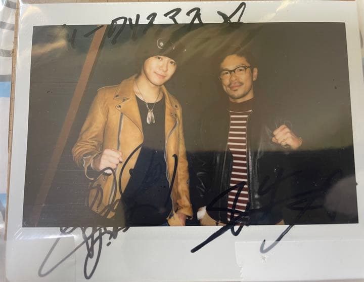 EXILE TAKAHIRO MATSU 直筆サイン入りポラロイド