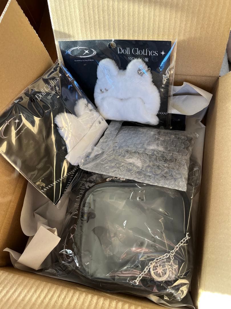 ぬい服 Oshiverse panchapancha まとめ売り ⛓️🤍 ぬい服プレゼント企画 🖤.*・ﾟ 広島POPUP開催を記念して 10cm