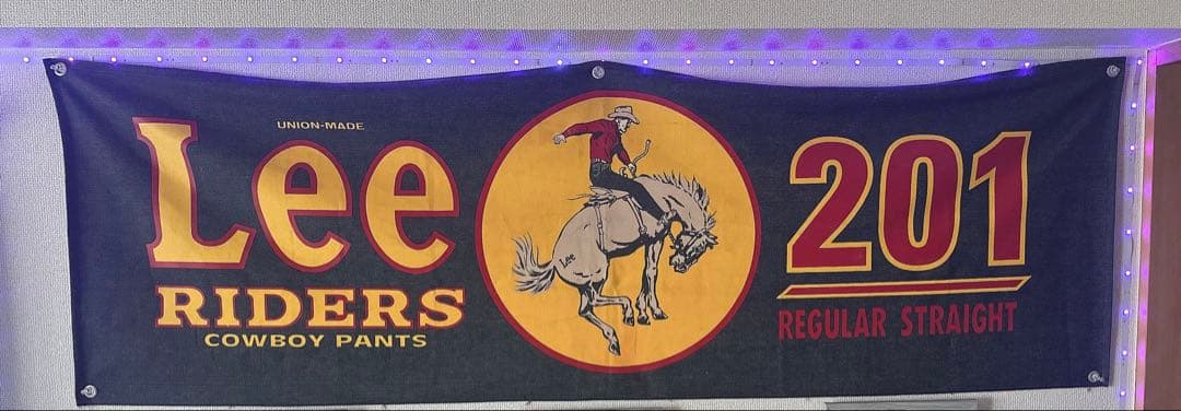 【超希少・限定】Lee ヴィンテージデニムバナー 90s レア 非売品