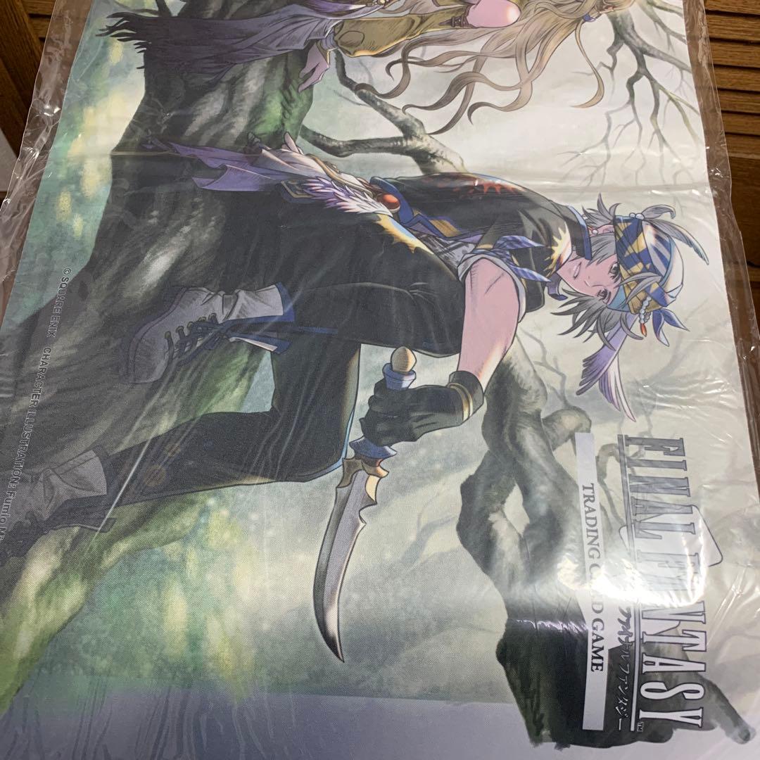非売品】FFTCG FF6 セリス ロック プレイマット - メルカリ