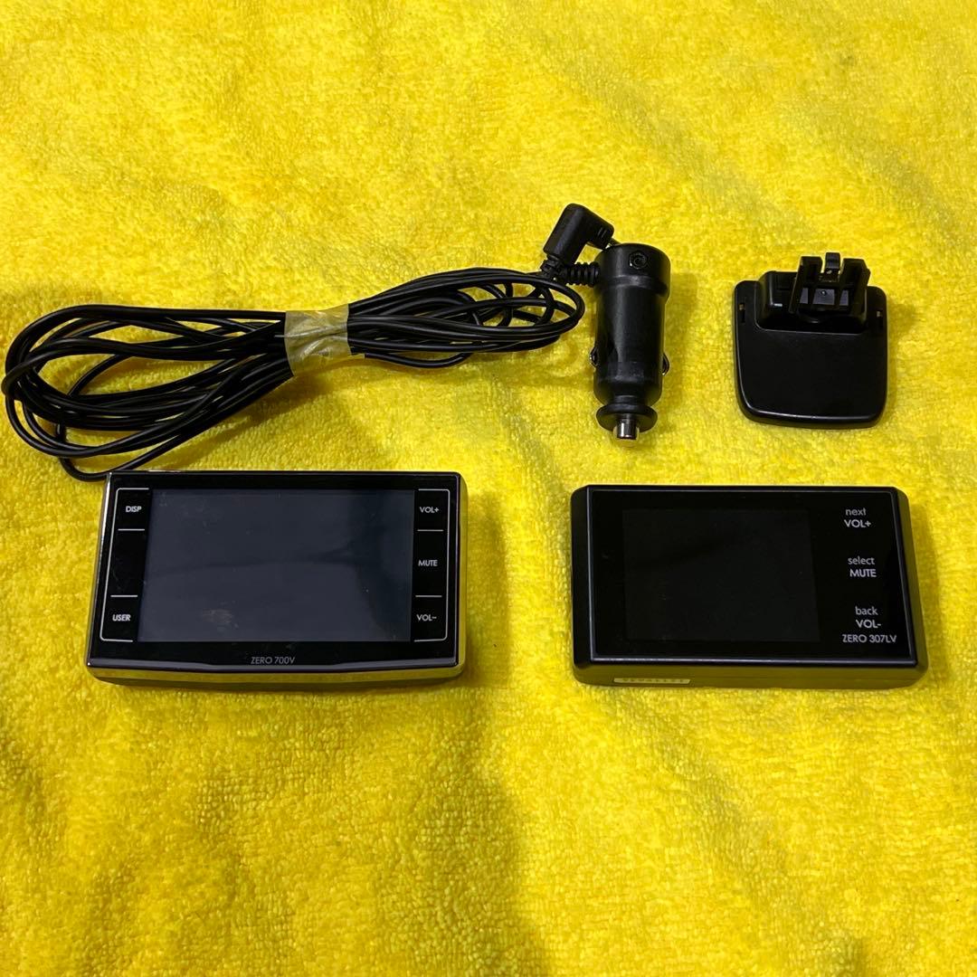 コムテック製 レーダー探知機 2台セット ZERO700V ZERO307LV