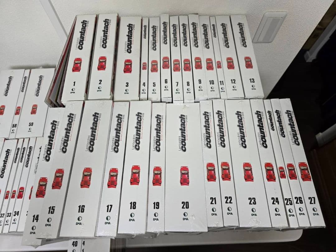 デアゴスティーニ　ランボルギーニカウンタックLP500S　1～80セット ランボルギーニカウンタック LP500S | デアゴスティーニ公式