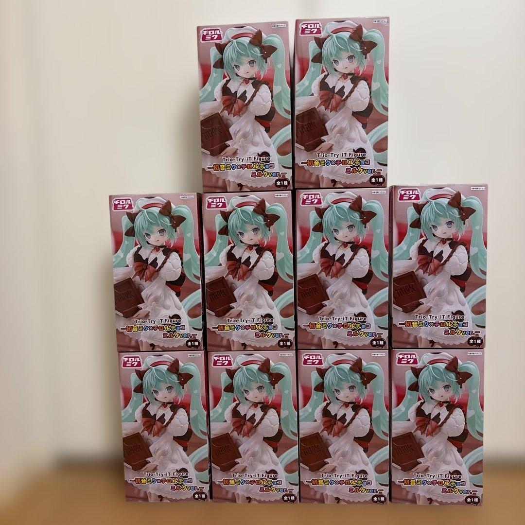 初音ミク×チロルチョコ ミルクver. フィギュア　10体セット