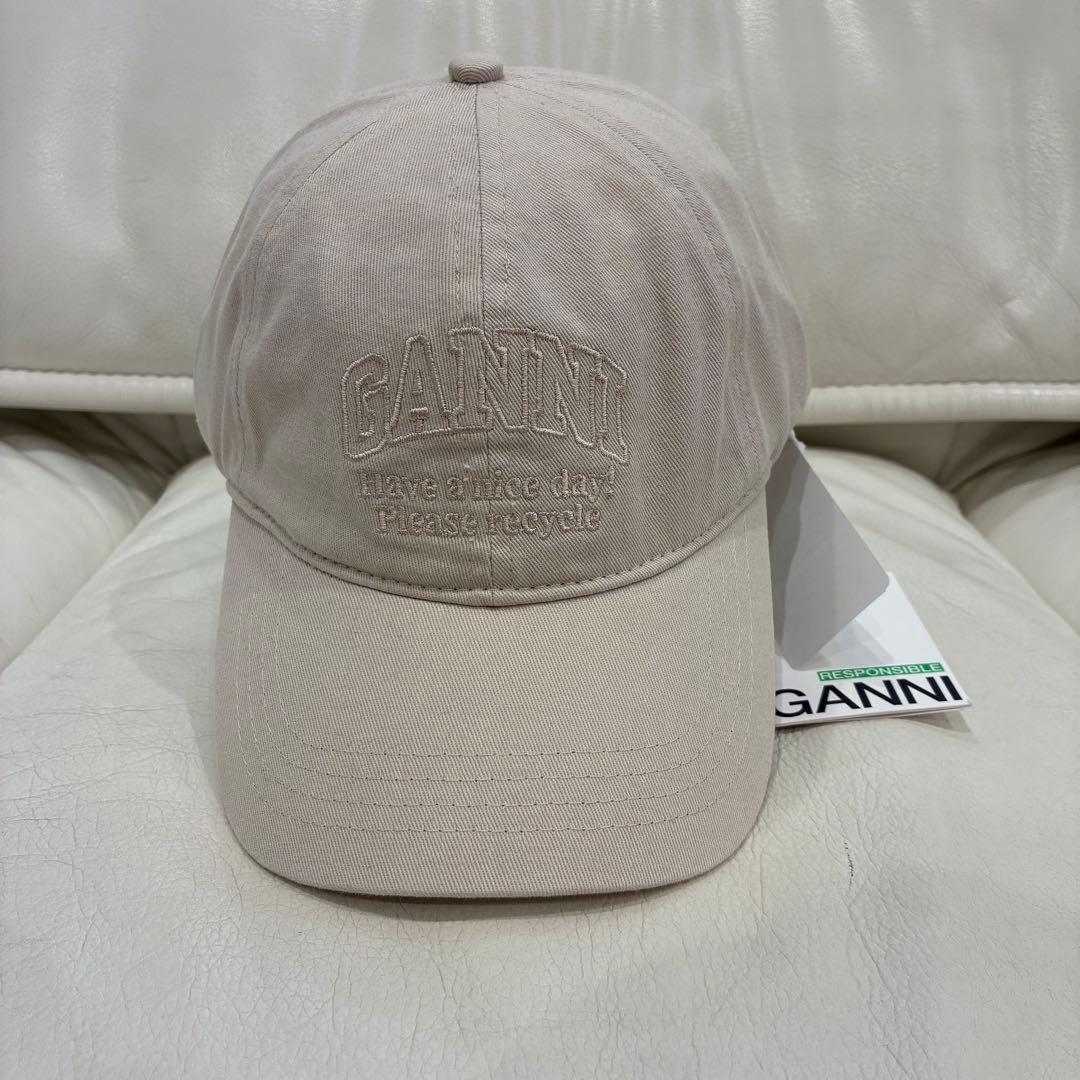 GANNI ガニー　キャップ