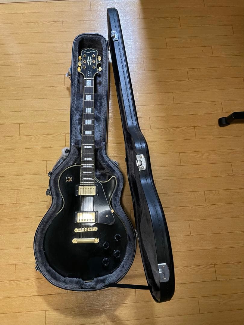 Epiphone Les Paul Custom エレキギター ハードケース付き dショッピング |エピフォン Epiphone 940-ENLPCS Les Paul Hard Case