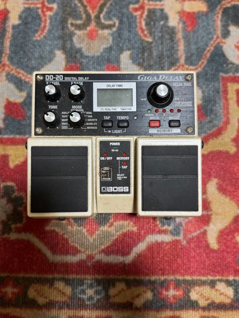 BOSS DD-20 digital delay “giga delay” Boss DD-20 Giga Delay - エフェクター専門店【EffectorShop.com】