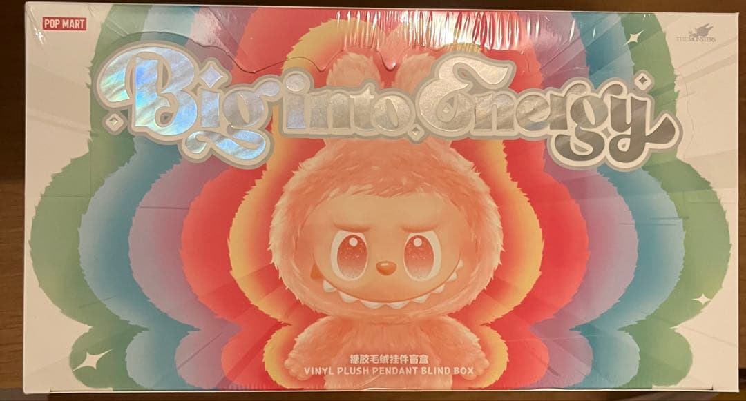 シュリンク付き POP MART Big into Energy ぬいぐるみ