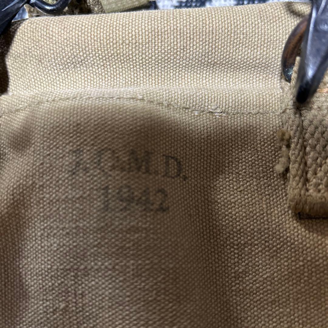 米軍実物 WW2 マップケース バッグ U.S.ARMY 1942年