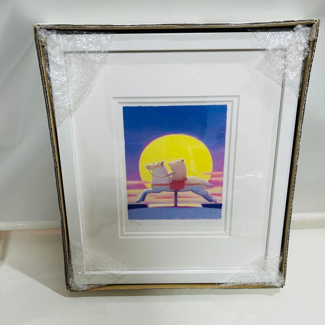 Hiroshi Watanabe 版画　「たそがれ色の夢」　ジクレー　渡辺宏