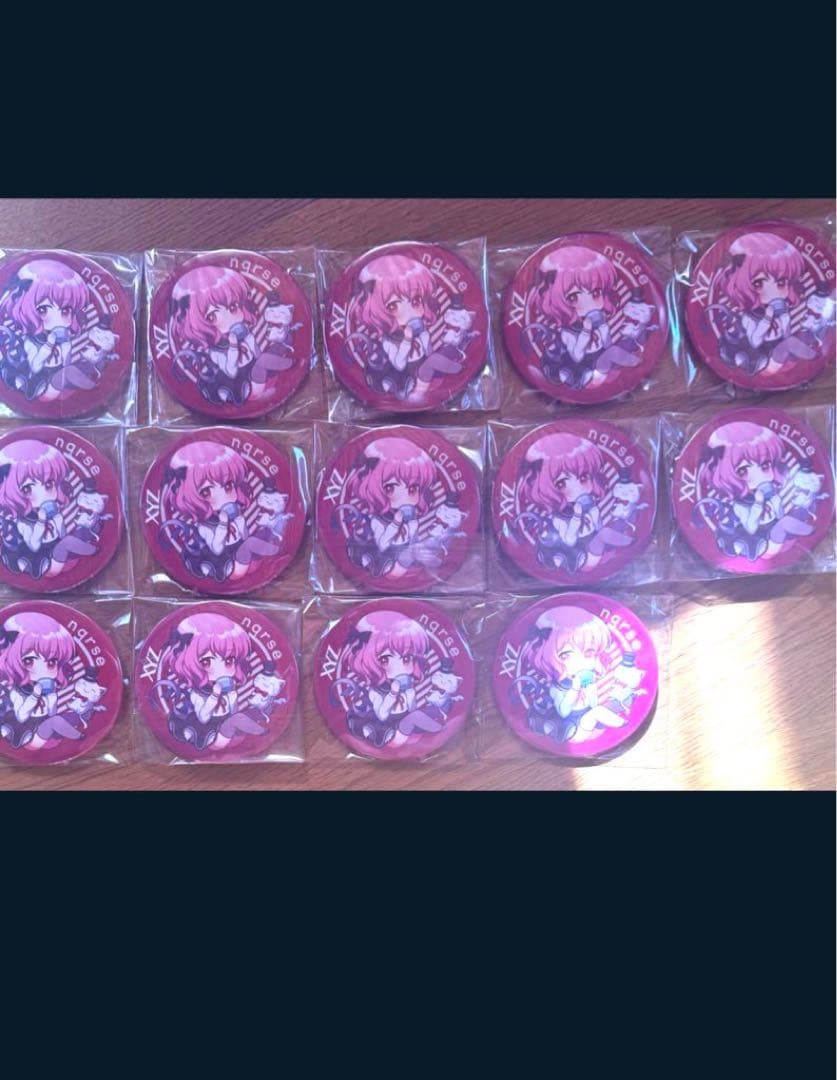 nqrse 缶バッチ まとめ売り nqrse なるせ xyz 缶バッジ - メルカリ