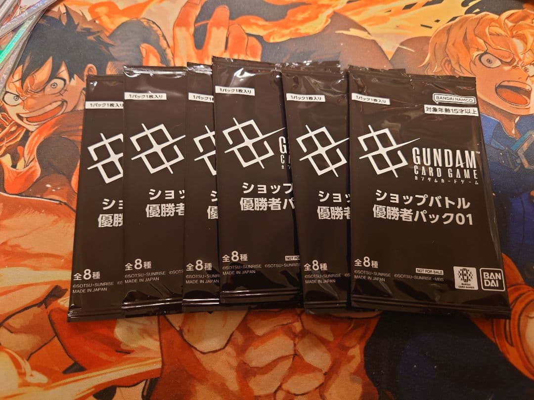 GUNDAM ショップバトル優勝者パック01 6パック GD01-090 デュオ・マックスウェル R【ショップバトル 参加者パック01