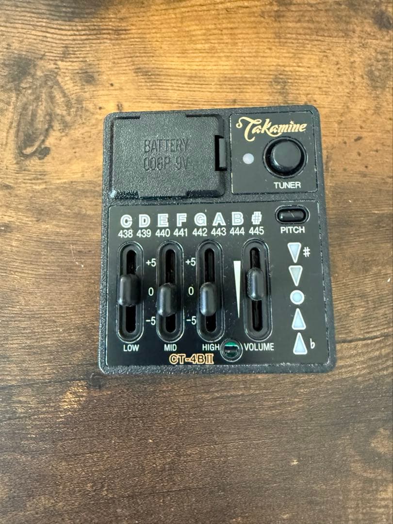 Takamine CT4-BIIプリアンプ
