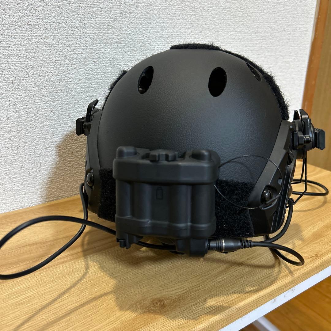 ミニタリーヘルメット ナイトビジョン ヘッド セット レプリカ