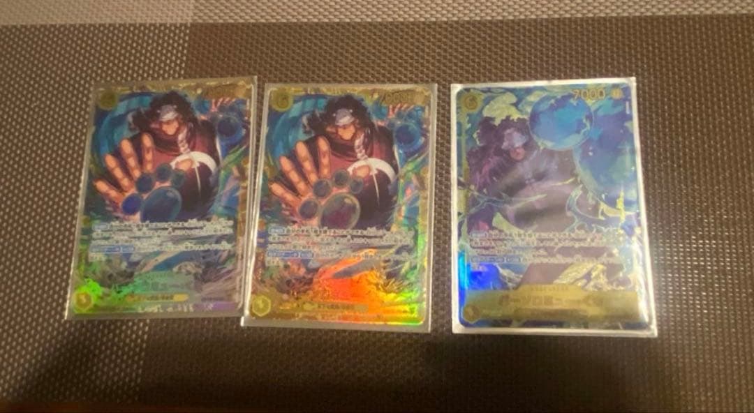 ワンピースカード　くま　シークレット　クマ　パラレル　3枚