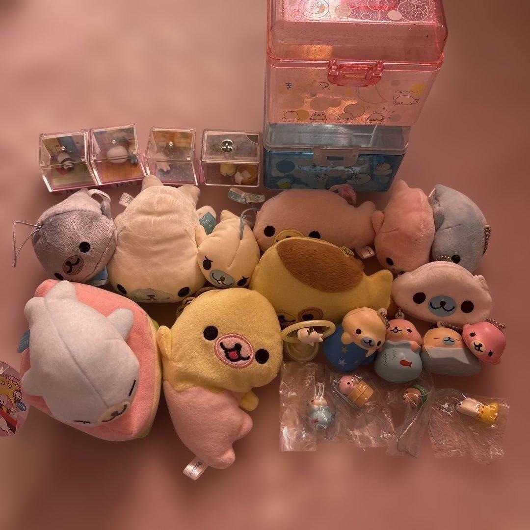 まめゴマグッズぬいぐるみ　まめゴマリウム 平成レトロ