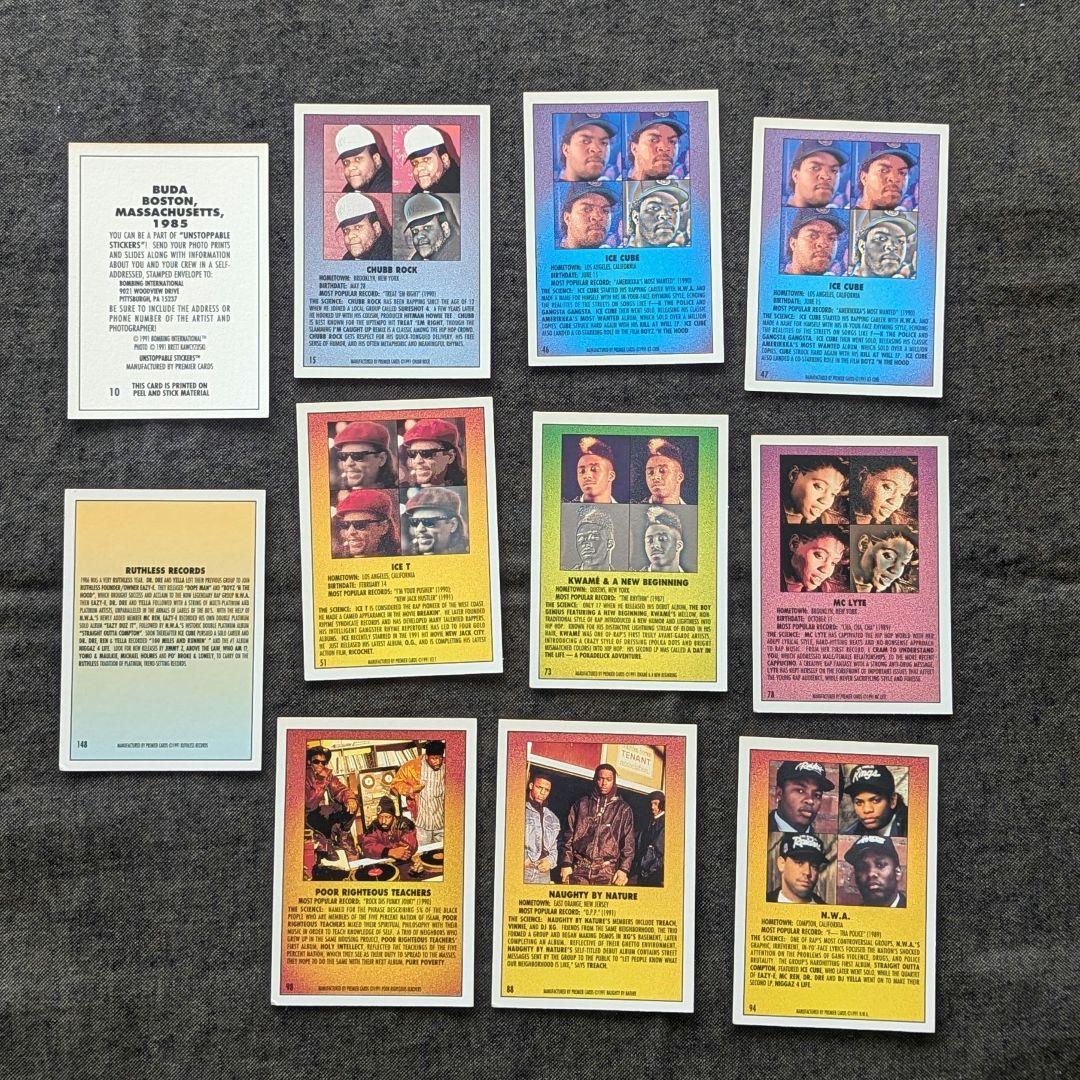 THE RAP PACK ラッパー トレーディングカード - メルカリ