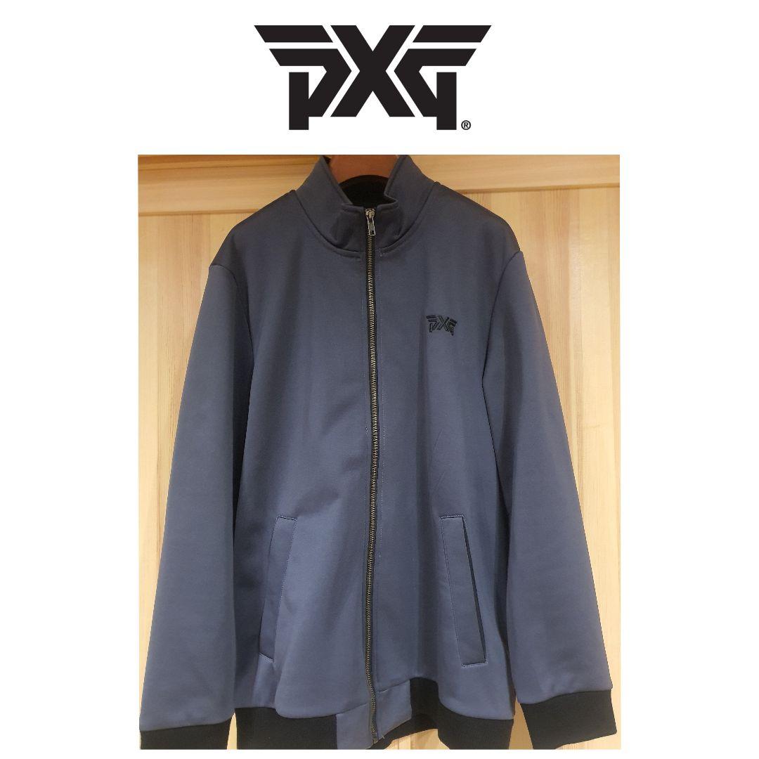 PXG グレー フルジップジャケット