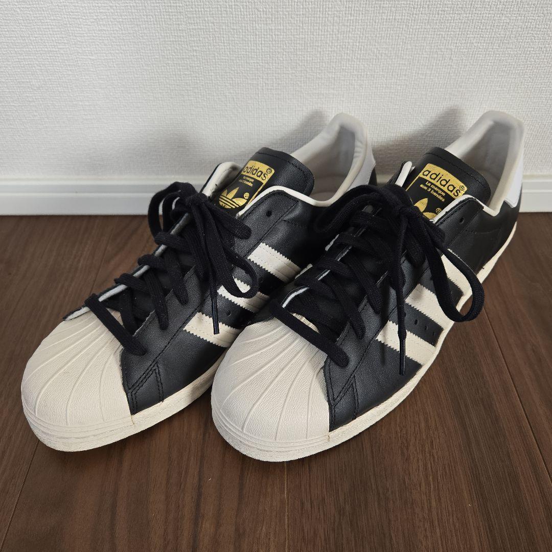 adidas スーパースター super star 80s 金ベロ 28cm