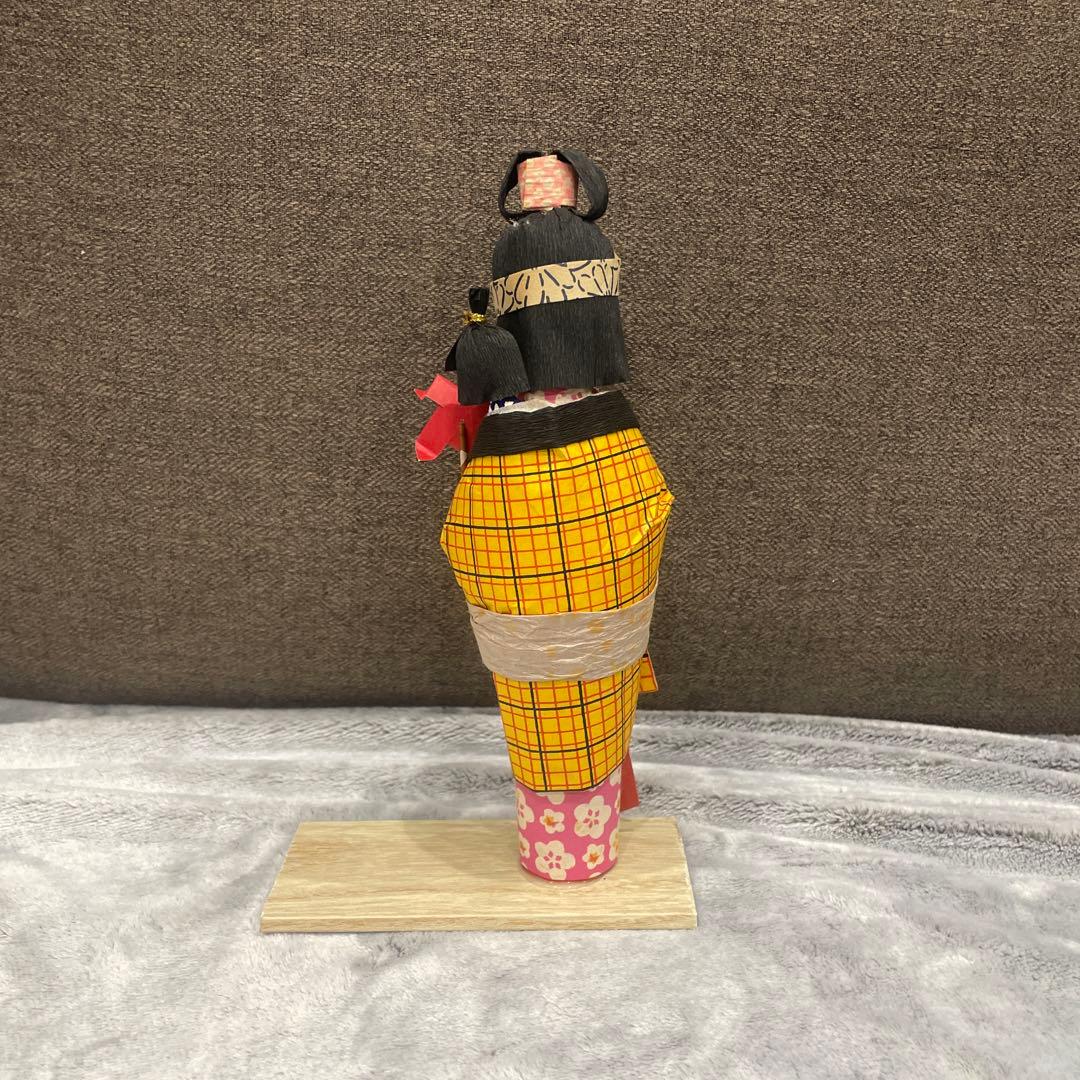 和紙人形 伝統工芸品 人形 和紙 アンティーク 昭和レトロ - メルカリ