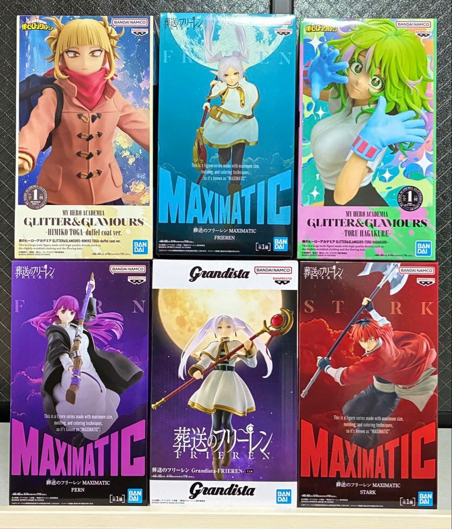 【人気animeフィギュア６個セット】まとめ売り...☆ 人気アニメ フィギュア 6種6個セット】まとめ売り__@__＊__♪ - メルカリ