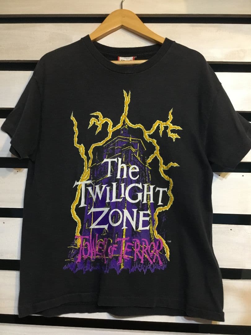 90s ビンテージ　tシャツ キッズ　タワーオブテラー　ディズニー 90s disney タワーオブテラー Tシャツ M/ミッキーマウス the twilight