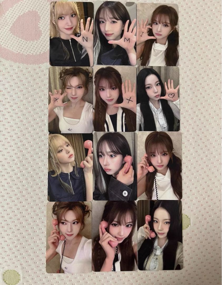 NMIXX kpopmerch 中華 トレカ 12枚セツト