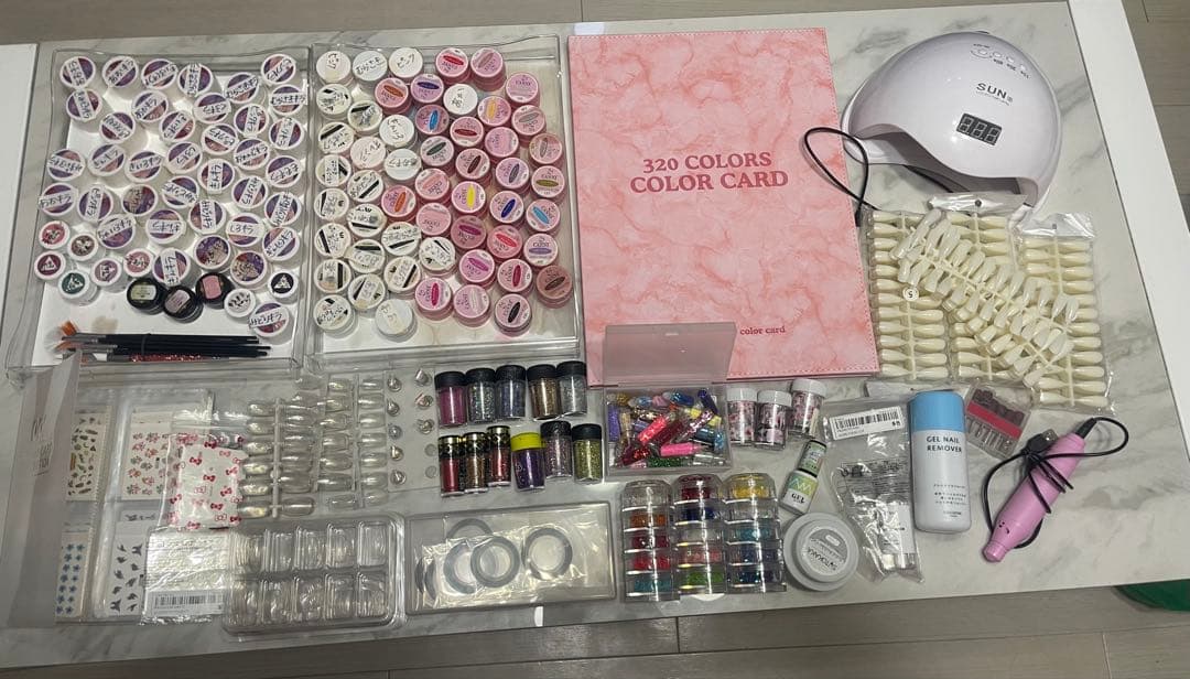 ジェルネイルセット大量まとめ売り