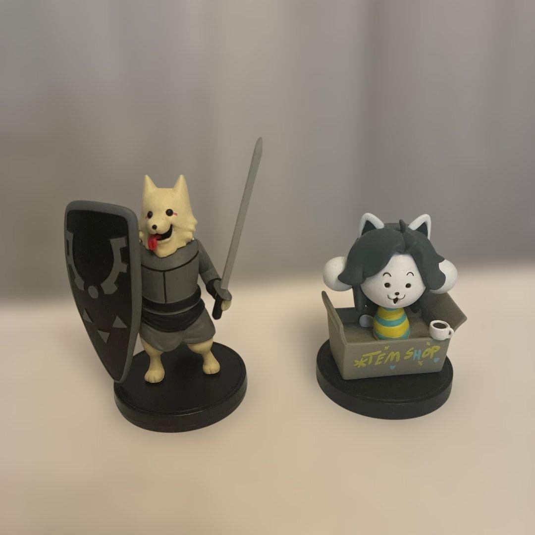 アンダーテール フィギュア テミー レッサードッグ ちていのちっこい