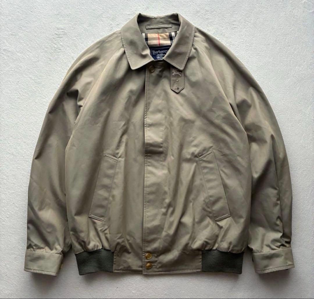 【美品】80s BURBERRYS スイングトップ イギリス製