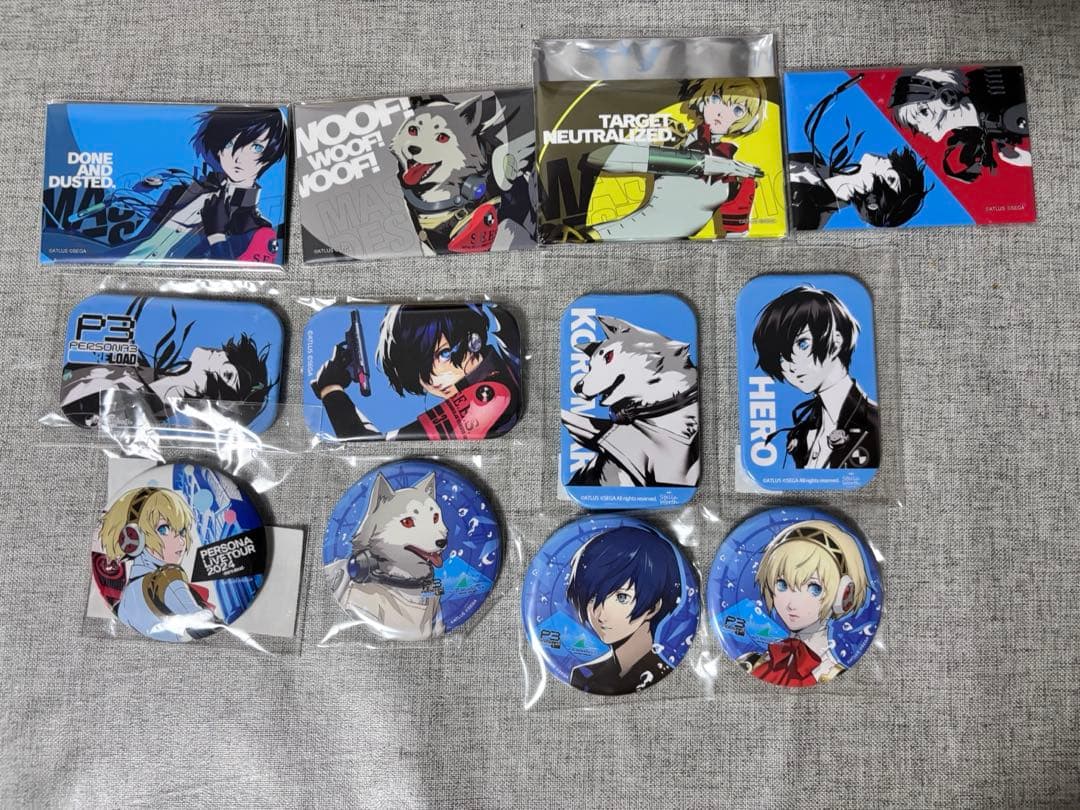 ペルソナ3 缶バッジ　セット