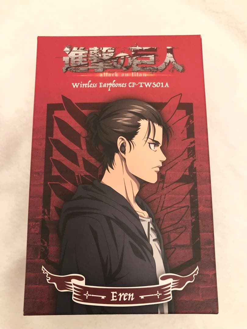 ONKYO 進撃の巨人　エレン　イヤホン 進撃の巨人』コラボワイヤレスイヤホン販売決定！！ - 音アニ1号店