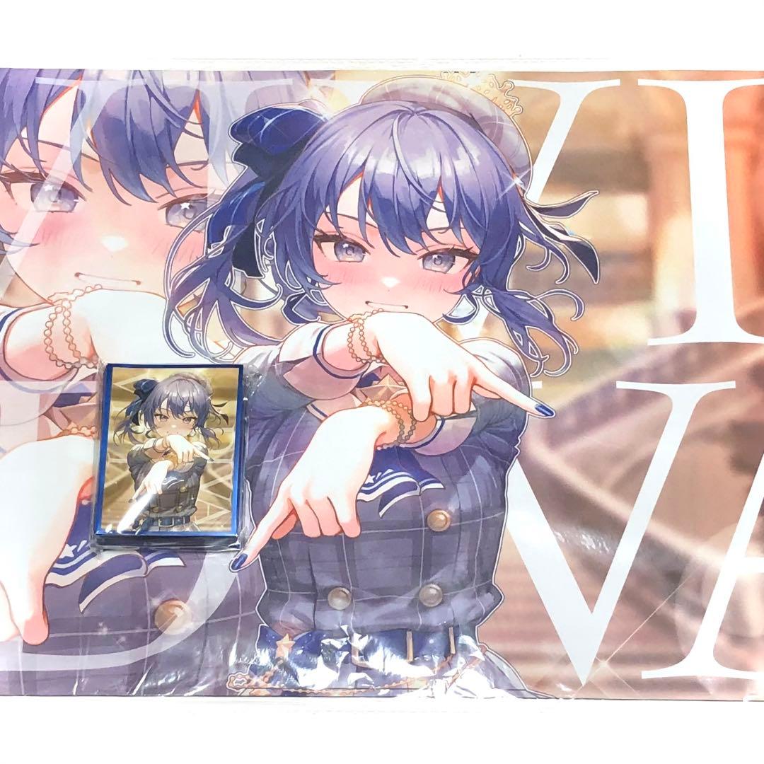 星街すいせい ビビデバ カードスリーブ プレイマット セット v_b ホロライブ 星街すいせい スリーブ プレイマット セット｜Yahoo!フリマ