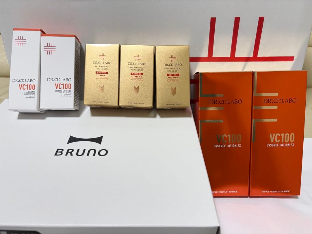 DR.CI:LABO VC100ローション　デュオセラム　おまけ付き